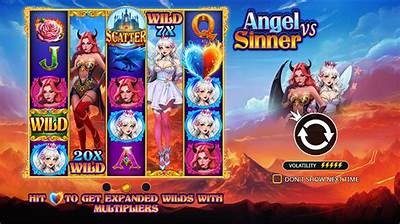 Explore the Thrilling Battle of Angel vs Sinner in Free Play Slot Experience