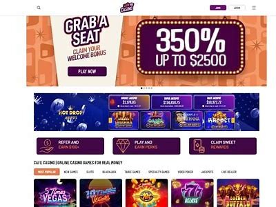 Explore the Exciting World of Cafe Casino with Games, Promotions, and Bonuses