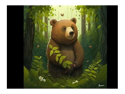 Adventures of Benny the Bear: Exploring Friendship and Nature in the Forest