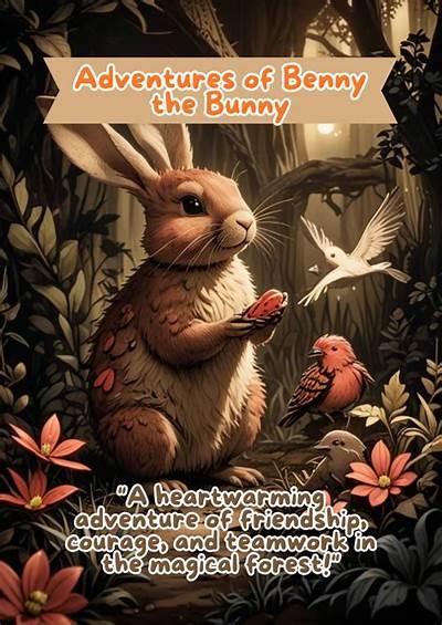 Adventures of Benny the Bear: Exploring Friendship and Nature in the Forest